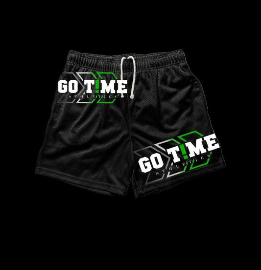 Go Time Athletics Black Performance Shorts